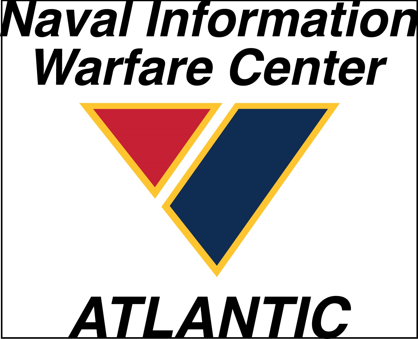 A logo for the Naval Information Warfare Center Atlantic