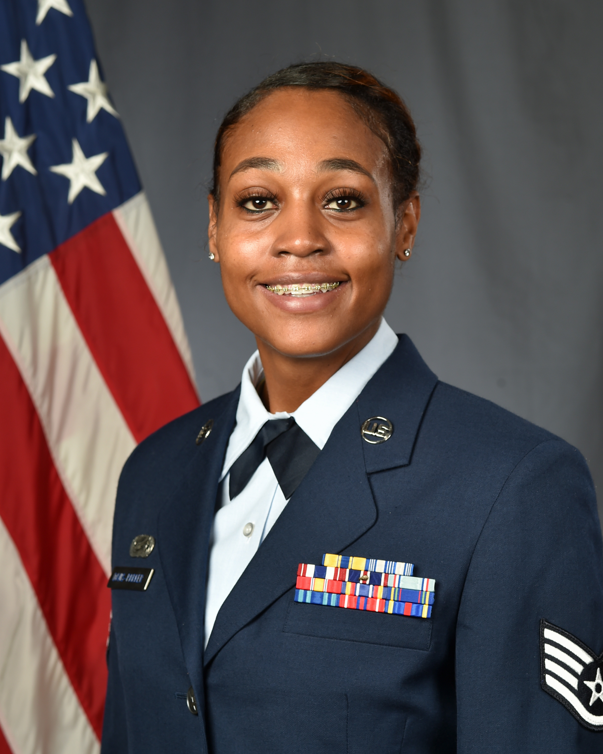 Official Photo of Staff Sgt. Ashley Davis-Parker