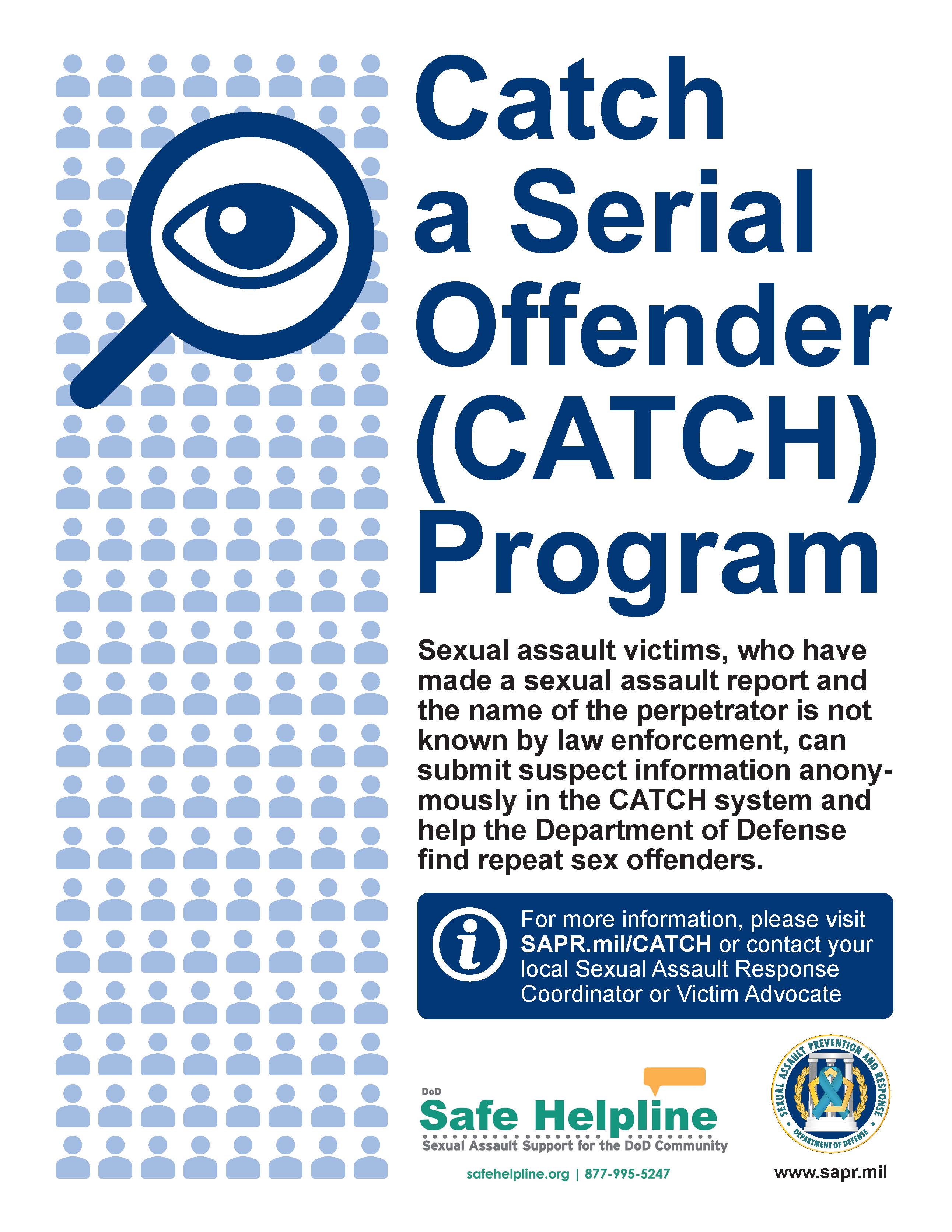 A poster for Catching a Serial Offender