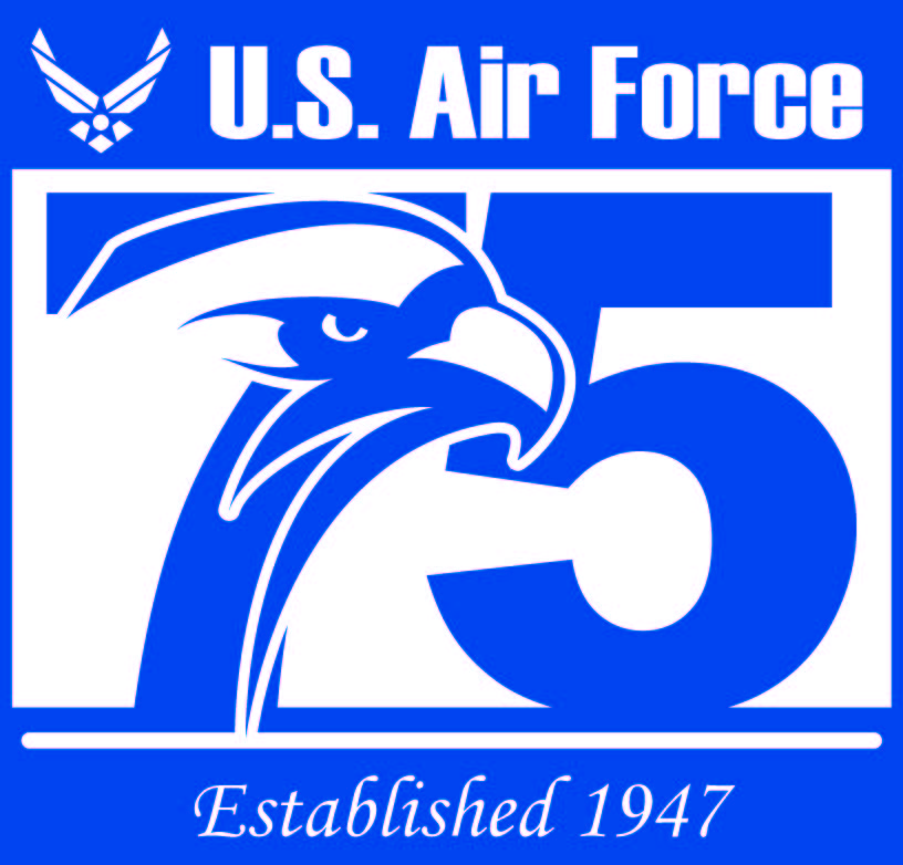 A logo that says U.S. Air Force established 1947