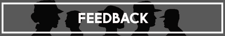 A logo for Feedback