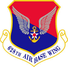 A logo for the 628th Air Base Wing