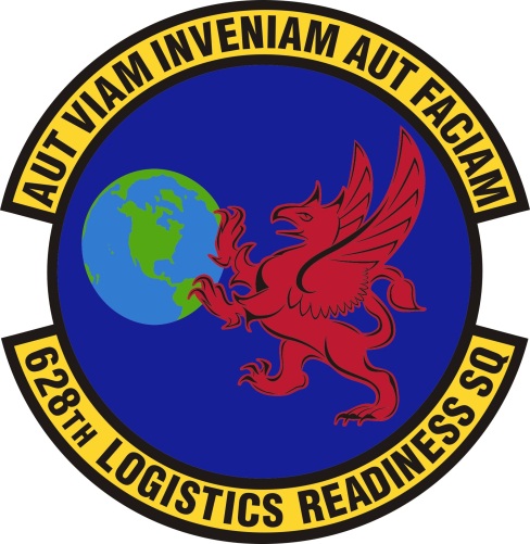 A logo for the 628th Logistics Readiness Squadron A logo for the 628th Logistics Readiness Squadron