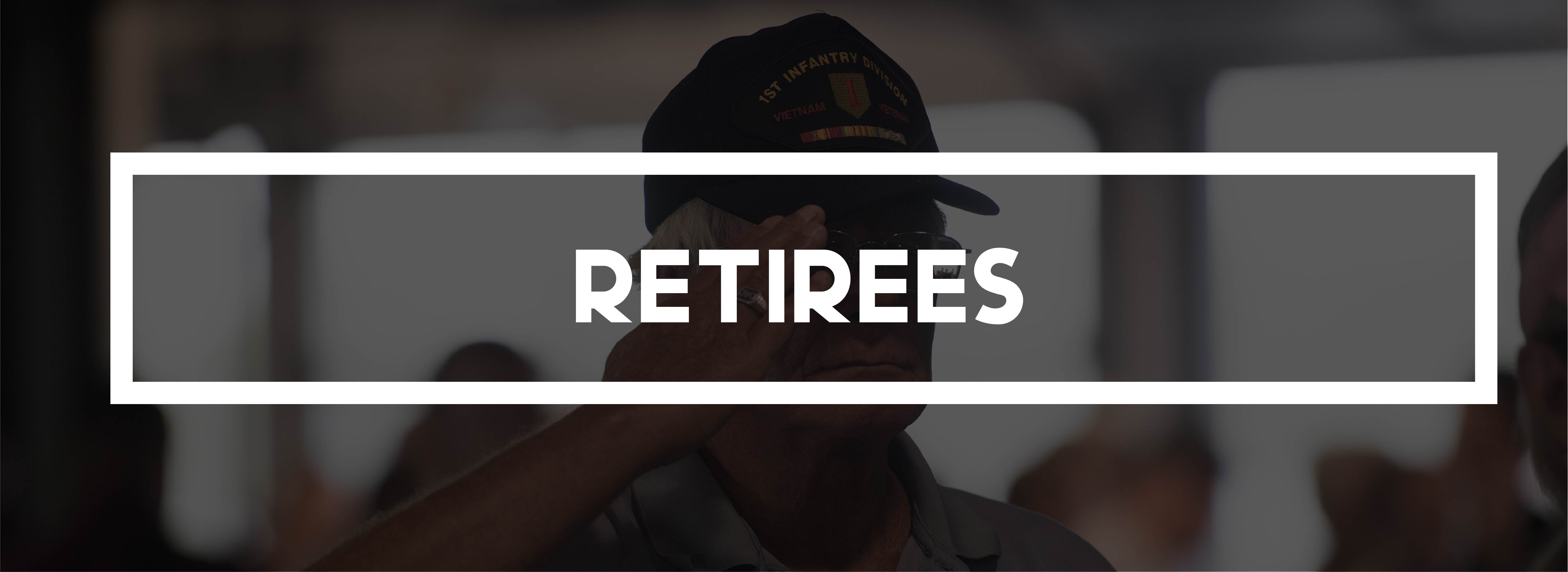 A logo for Retirees